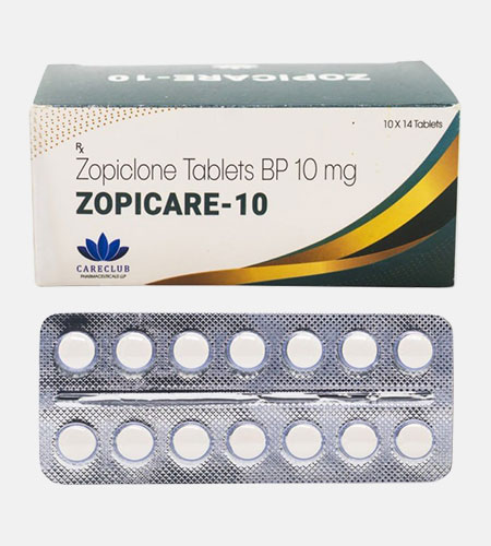Zopicare (zopiclone) from Careclub Pharmaceuticals 🇨🇿Czechia